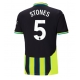 Manchester City John Stones #5 Replike Gostujuci Dres 2024-25 Kratak Rukav